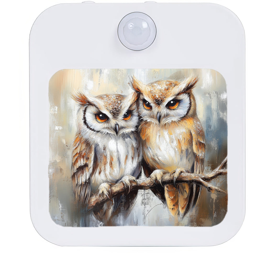 Horned Owls Night Light - DiFranz GiftsNight LightDiFranz Gifts