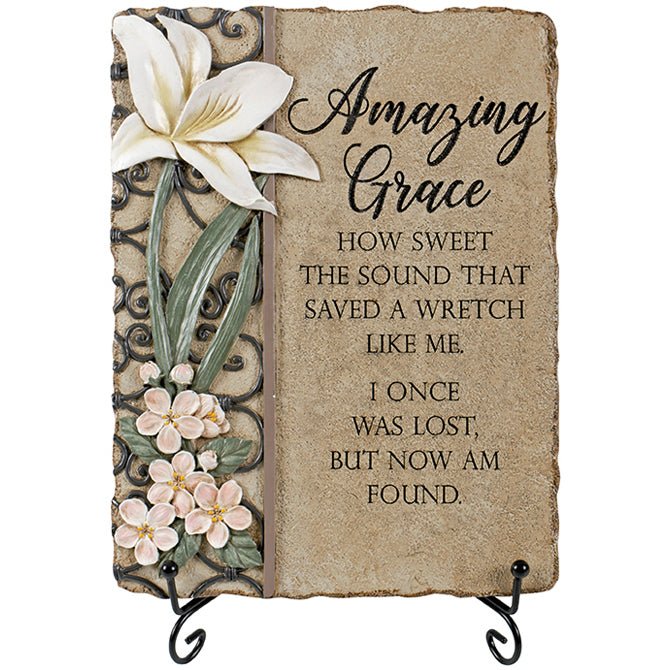 "Amazing Grace" Memorial Marker Large - DiFranz Gifts