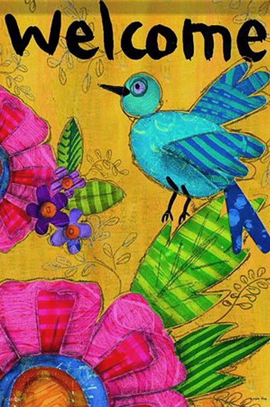 Bluebird Bright Dura Soft™ Flag - DiFranz GiftsFlagCarson