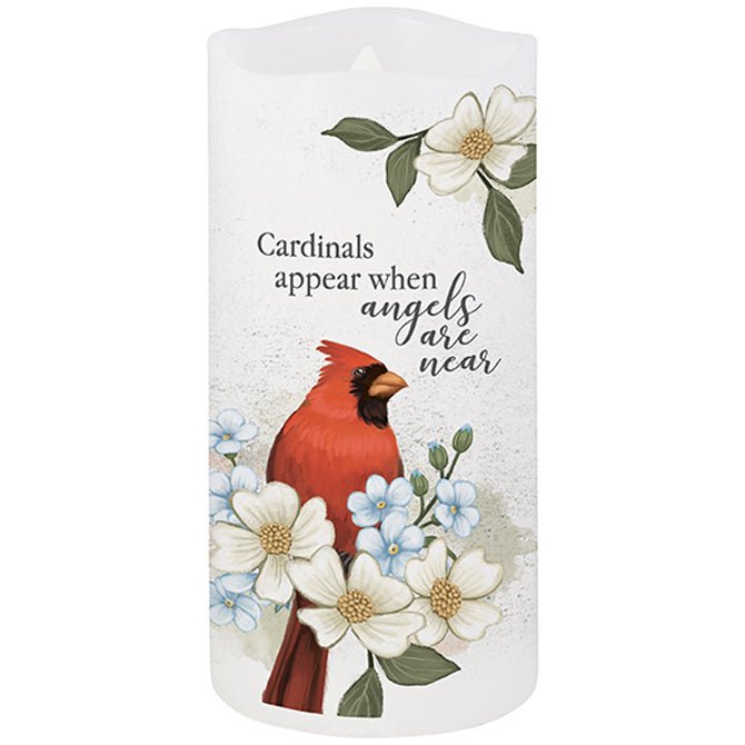 Cardinals Appear Moving Wick Candle - DiFranz Gifts