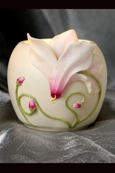 Cyclamen Votive - DiFranz GiftsTea Lightibis and orchid