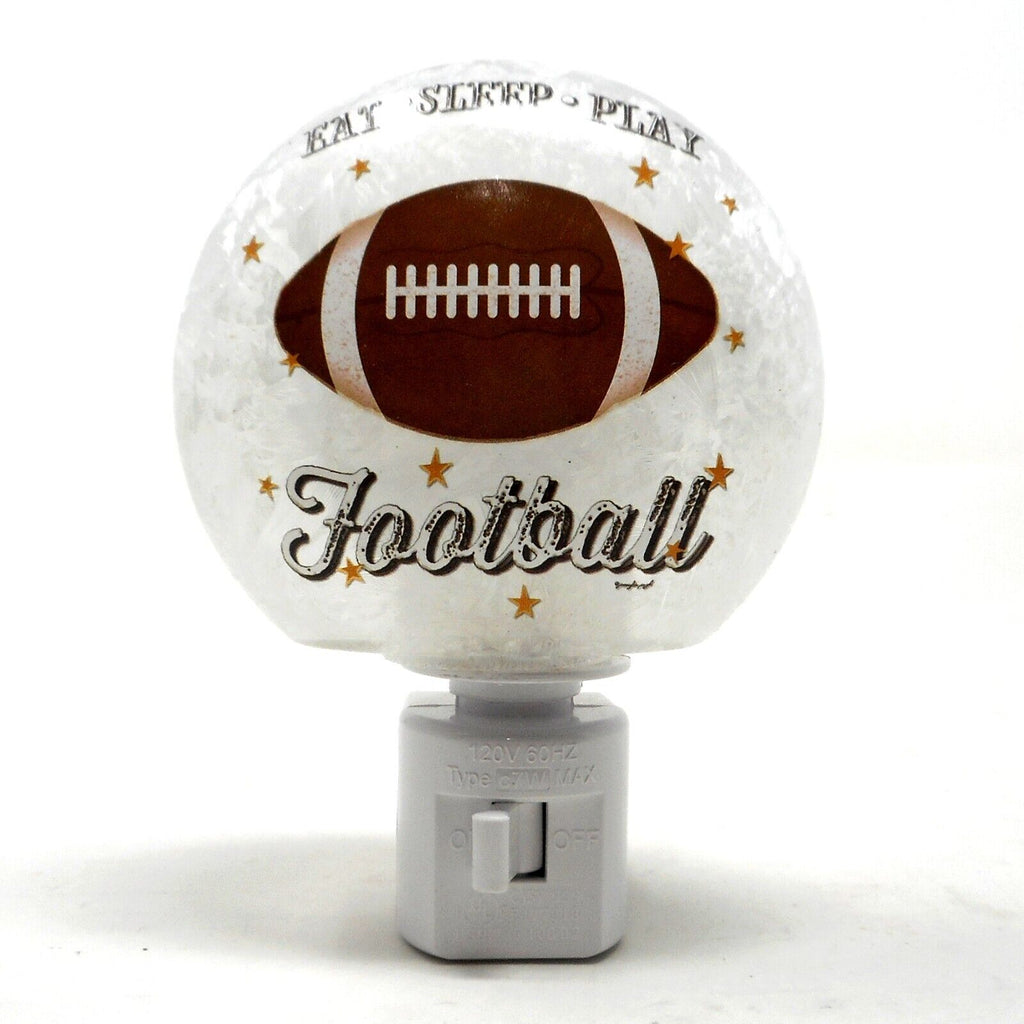 Football Round Orb Night Light - DiFranz GiftsLighted VaseStony Creek