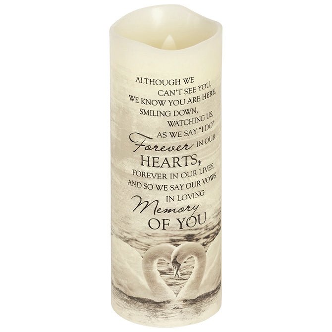In Loving Memory Candle Everlasting Glow With Premier Flicker - DiFranz Gifts