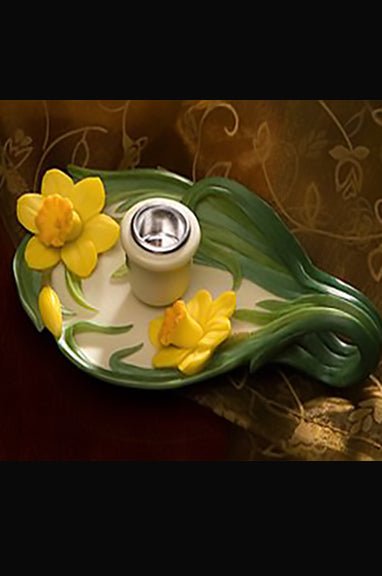 Jonquils Chamberstick - DiFranz GiftsChamberstickibis and orchid