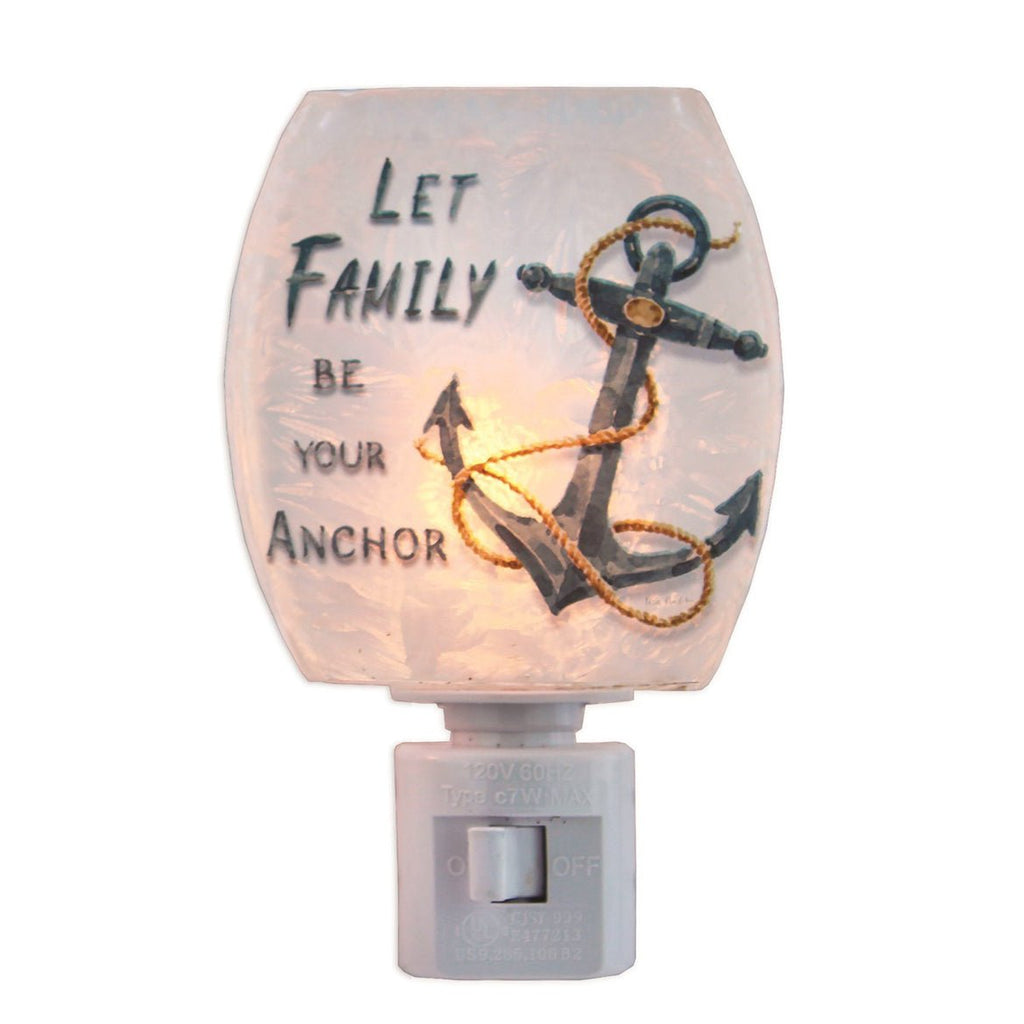 Let Family Be Your Anchor Night Light - DiFranz GiftsLighted VaseStony Creek