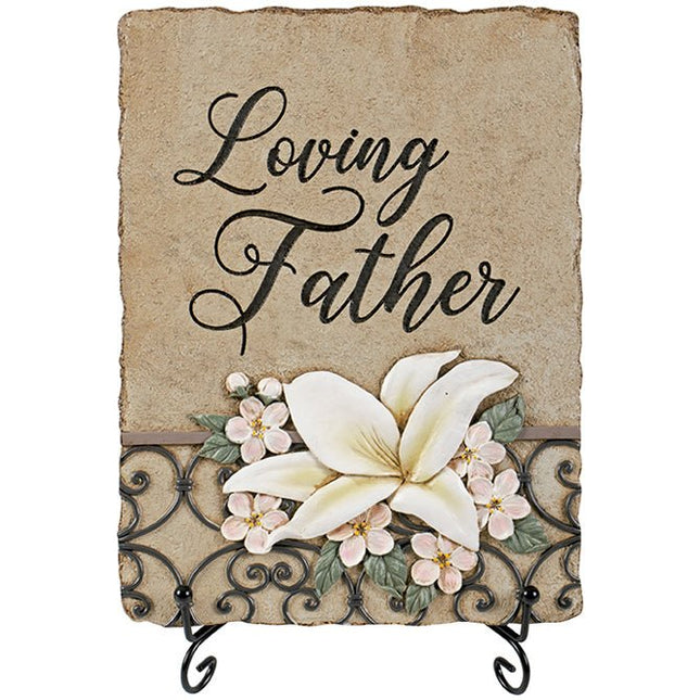 "Loving Father" Memorial Marker Large - DiFranz GiftsMarkerCarson