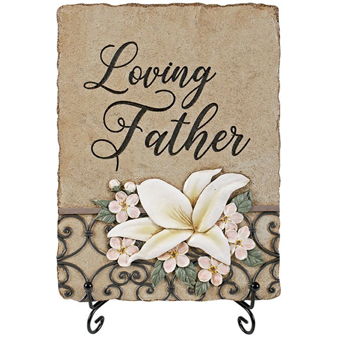 "Loving Father" Memorial Marker Large - DiFranz Gifts