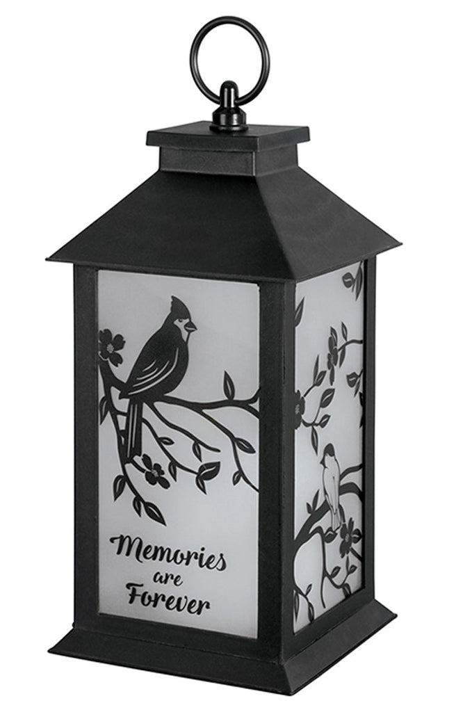 "Memories" Frosted Glass Lantern - DiFranz Gifts