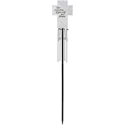 Our Memories Floral Chime Stake - DiFranz GiftsStakeCarson