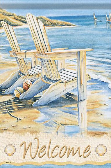 Quiet Moments Dura Soft Garden Flag - DiFranz GiftsFlagCarson