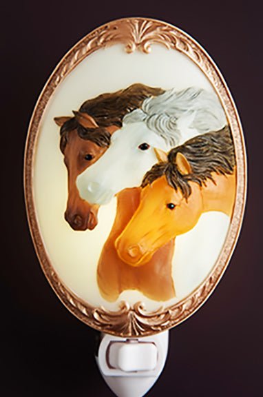 Running Horses Ibis & Orchid Night Light - DiFranz GiftsNight Lightibis and orchid