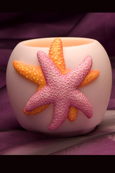 Starfish Votive - DiFranz GiftsTea Lightibis and orchid