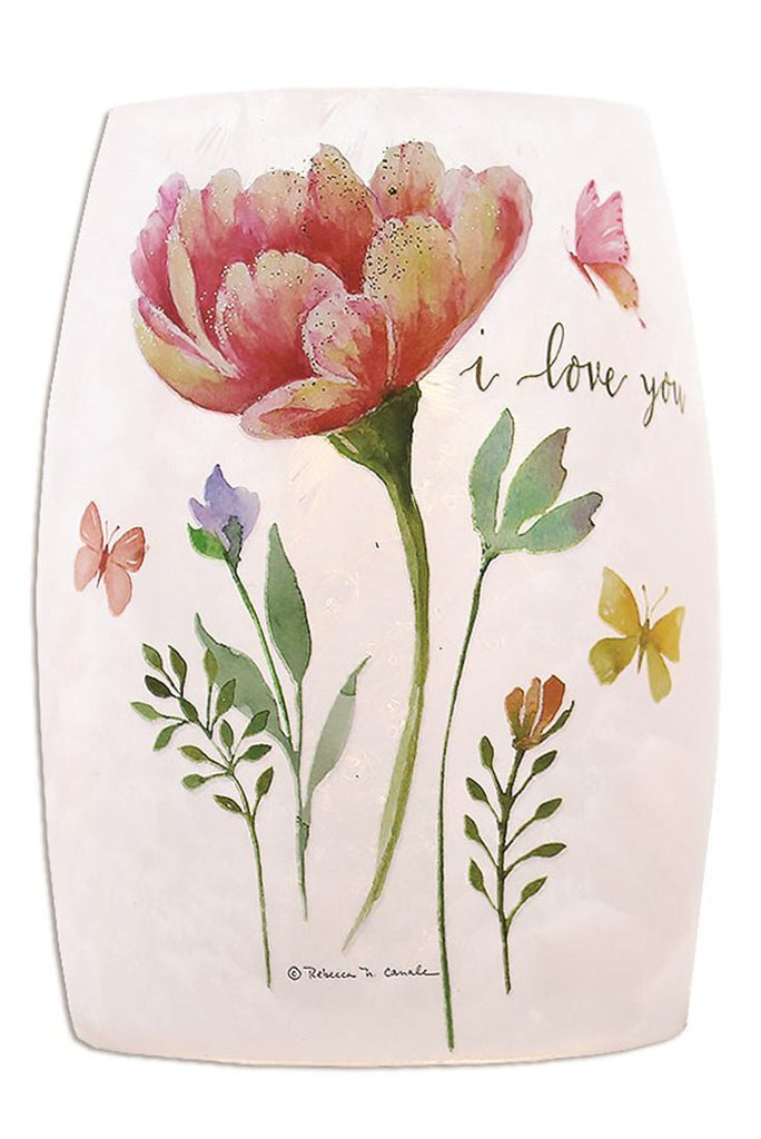 Stony Creek I Love You Sm Pre - Lit Vase - DiFranz GiftsLighted VaseStony Creek