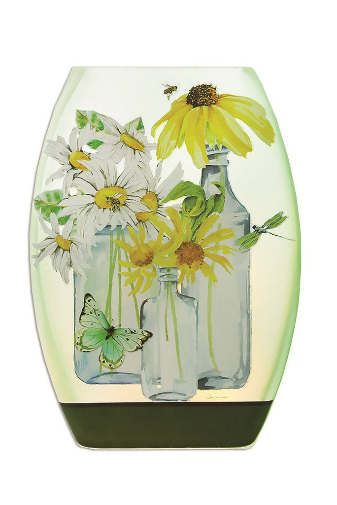 Stony Creek Mason Jar Blooms II Lighted Small Vase - DiFranz GiftsLighted VaseStony Creek