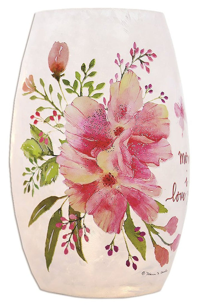 Stony Creek Mom I Love You Lighted Small Vase - DiFranz GiftsLighted VaseStony Creek