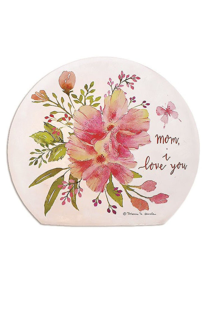 Stony Creek Mom I Love You Sm Pre - Lit Round Orb - DiFranz GiftsLighted VaseStony Creek