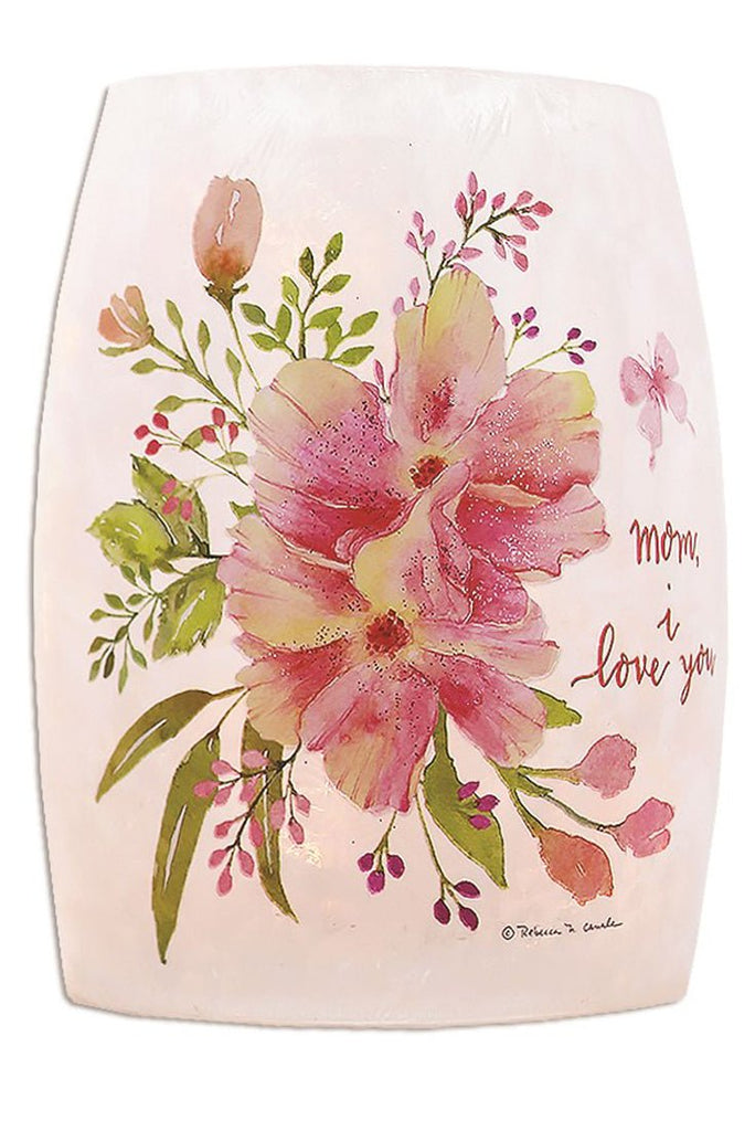 Stony Creek Mom I Love You Sm Pre - Lit Vase - DiFranz GiftsLighted VaseStony Creek