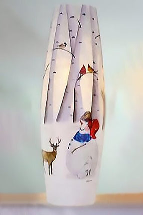 Stony Creek Snowman Blue Scarf - DiFranz GiftsLighted VaseStony Creek